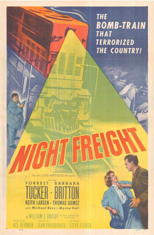 Night Freight (1955) - Forrest Tucker  DVD
