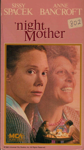 Night, Mother (1986) - Sissy Spacek  VHS
