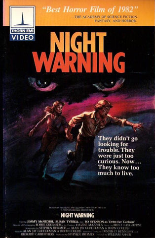 Night Warning (1982) - Jimmy McNichol  DVD