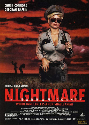 Nightmare In Badham County (1976) - Chuck Connors  DVD