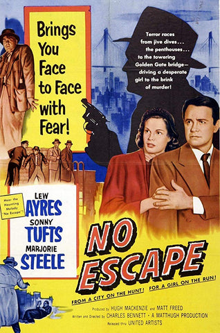 No Escape (1953) - Lew Ayres  DVD