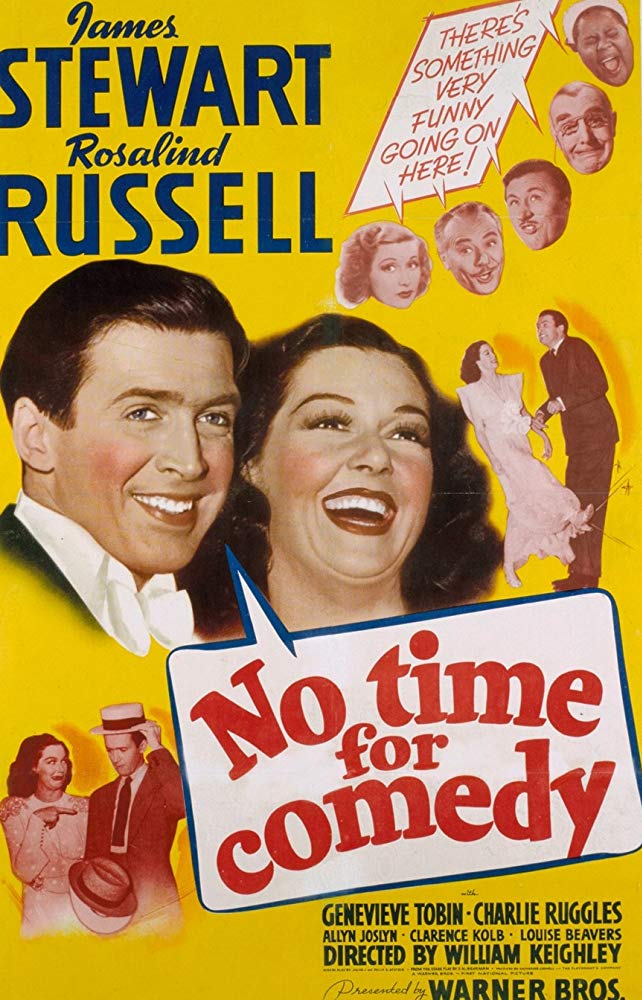 No Time For Comedy (1940) - James Stewart  DVD
