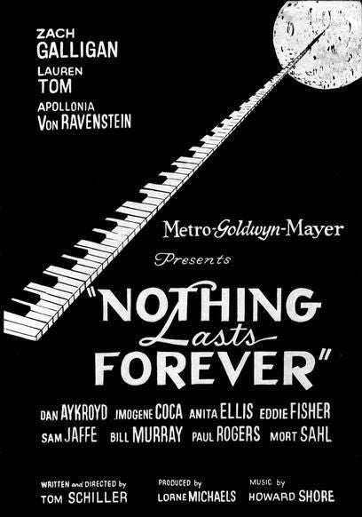 Nothing Lasts Forever (1984) - Zach Galligan  DVD
