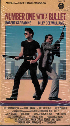 Number One With A Bullet (1987) - Robert Carradine  VHS