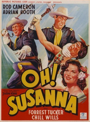 Oh ! Susanna (1951) - Rod Cameron  DVD Colorized Version