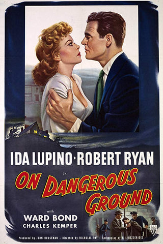 On Dangerous Ground (1951) - Robert Ryan  Colorized Version  DVD