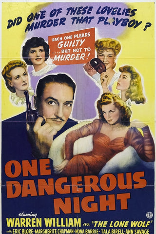 The Lone Wolf : One Dangerous Night (1943) - Warren William  DVD