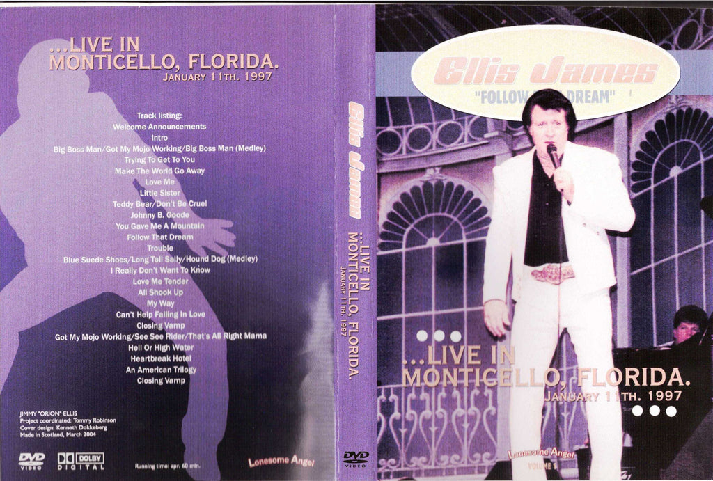Jimmy Ellis " Orion " - Live Florida 1997