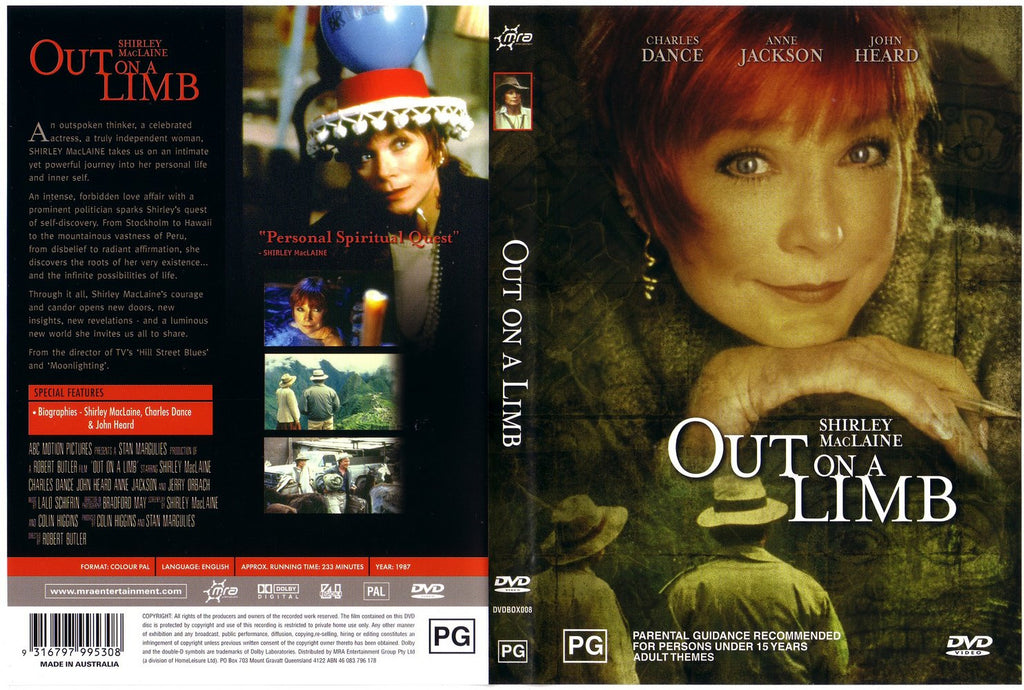 Out On A Limb (1987) - Shirley MacLaine  (2 DVD Set)