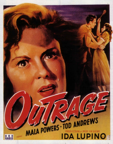 Outrage (1950) - Mala Powers  DVD