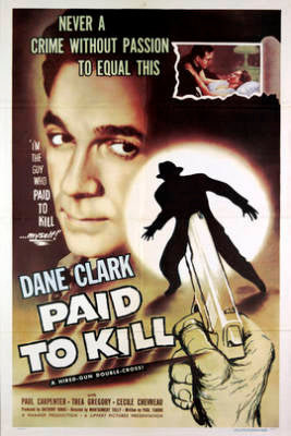 Paid To Kill AKA Five Days (1954) - Dane Clark  DVD