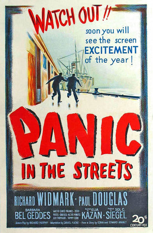 Panic In The Streets (1950) - Richard Widmark  Colorized Version  DVD