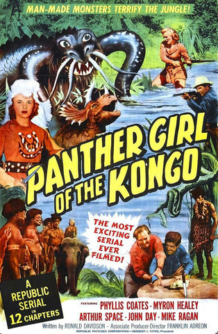 Panther Girl Of The Kongo : The Complete Serial (1955) - Phyllis Coates  DVD