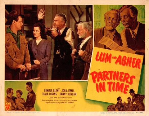 Lum And Abner : Partners In Time (1946) - Chester Lauck  DVD