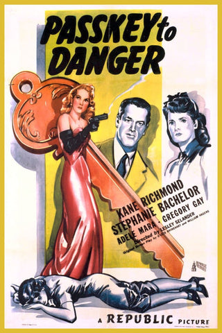 Passkey To Danger (1946) - Kane Richmond  DVD