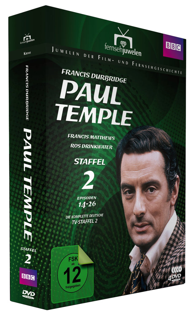 Francis Durbridge - Paul Temple : Complete Season 2 - Francis Matthews (4 DVD Box Set)