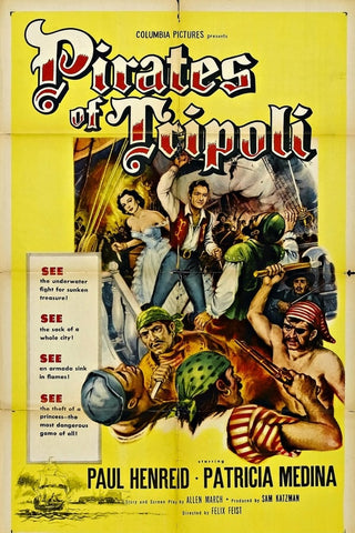Pirates Of Tripoli (1955) - Paul Henreid  DVD