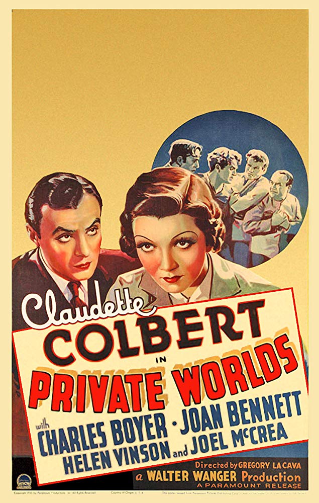 Private Worlds (1935) - Claudette Colbert  DVD