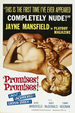 Promises Promises (1963) - Jayne Mansfield  DVD