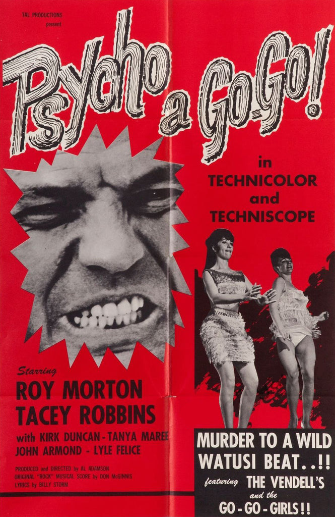 Psycho A Go-Go (1965) - Al Adamson  DVD