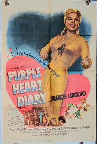 Purple Heart Diary (1951) - Frances Langford  DVD