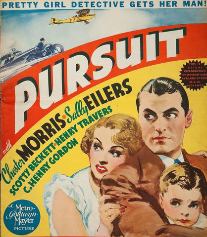 Pursuit (1935) - Chester Morris  DVD