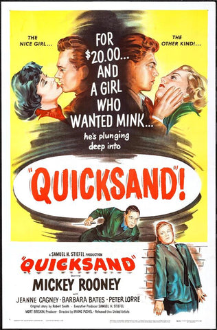 Quicksand (1950) - Mickey Rooney  DVD