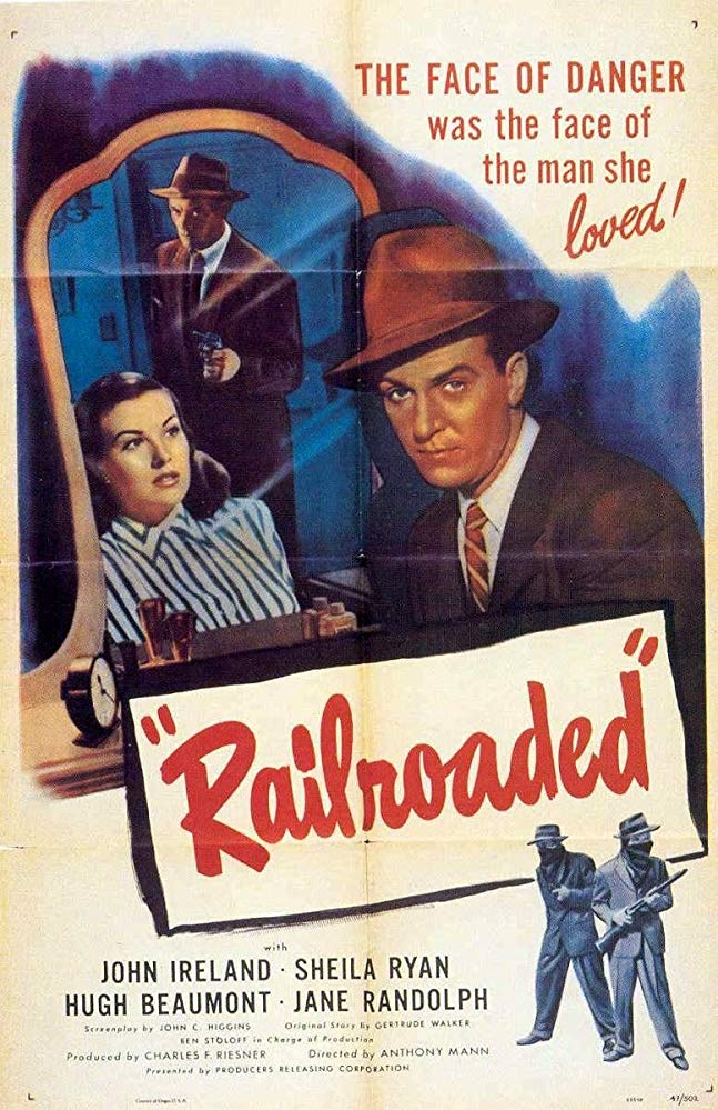 Railroaded (1947) - John Ireland  DVD