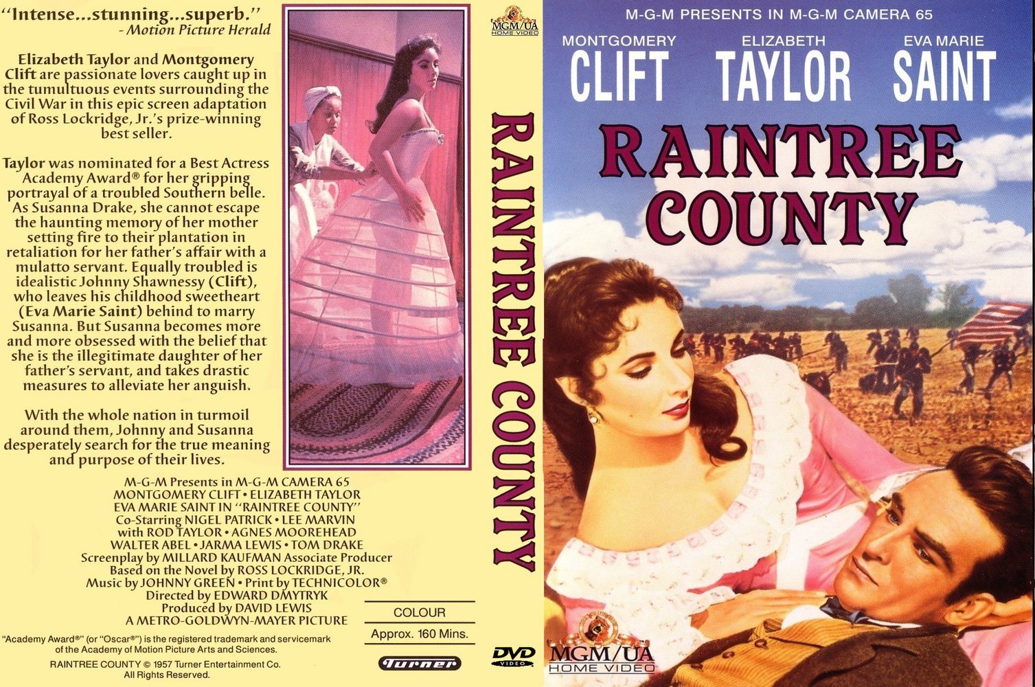 Raintree Country (1957) - Elizabeth Taylor DVD – Elvis DVD