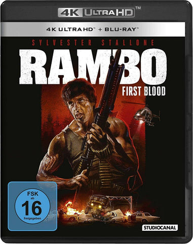 Rambo : First Blood (1982) - Sylvester Stallone  4K Ultra HD + Blu-ray