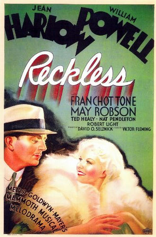 Reckless (1935) - Jean Harlow DVD  Colorized Version