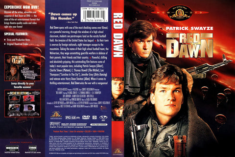 Red Dawn (1984) - Patrick Swayze  DVD