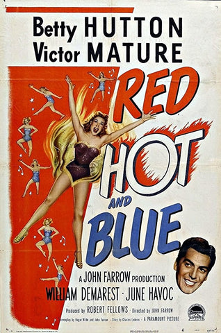 Red, Hot And Blue (1949) - Victor Mature  DVD