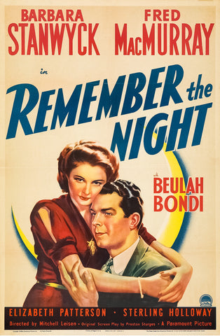Remember The Night (1940) - Barbara Stanwyck  DVD  Colorized Version