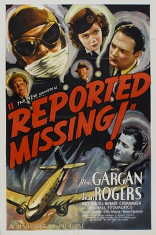 Reported Missing (1937) - William Gargan  DVD