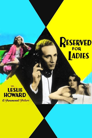 Reserved For Ladies AKA Service For Ladies (1932) - Leslie Howard  DVD