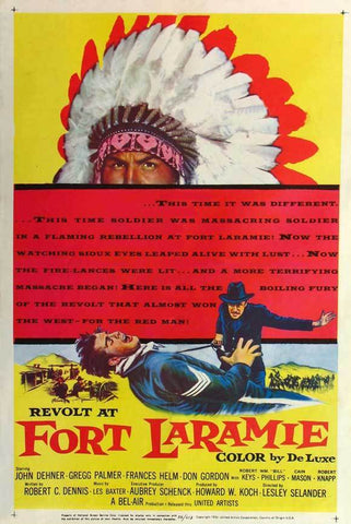 Revolt At Fort Laramie (1957) - John Dehner  DVD