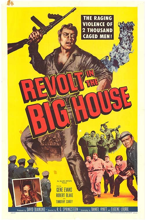 Revolt In The Big House (1958) - Gene Evans  DVD
