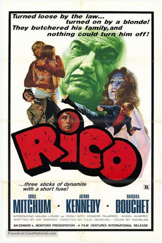 Ricco (1973) - Christopher Mitchum  DVD