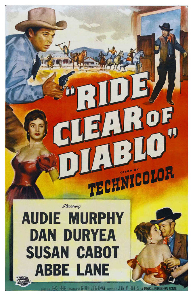 Ride Clear Of Diablo (1954) - Audie Murphy  DVD