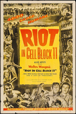 Riot In Cell Block 11 (1954) - Neville Brand  DVD