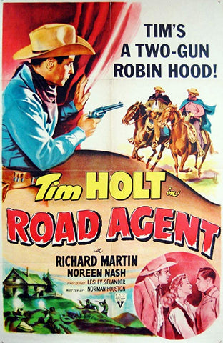 Road Agent (1952) - Tim Holt  DVD