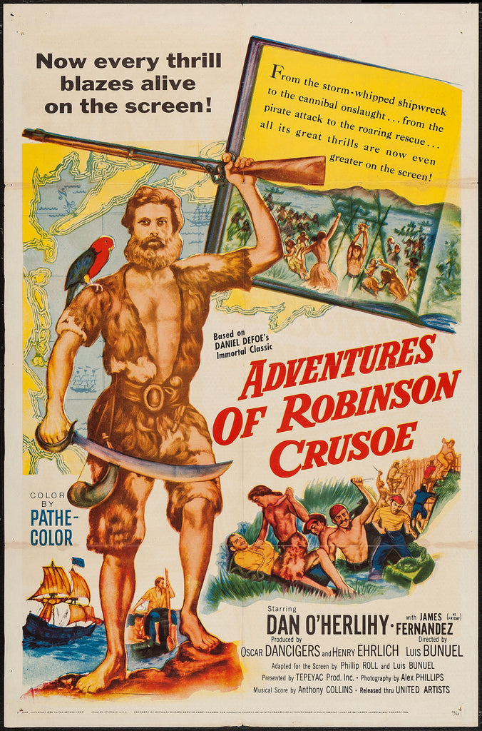 Adventures Of Robinson Crusoe (1954) - Dan O´Herlihy  DVD