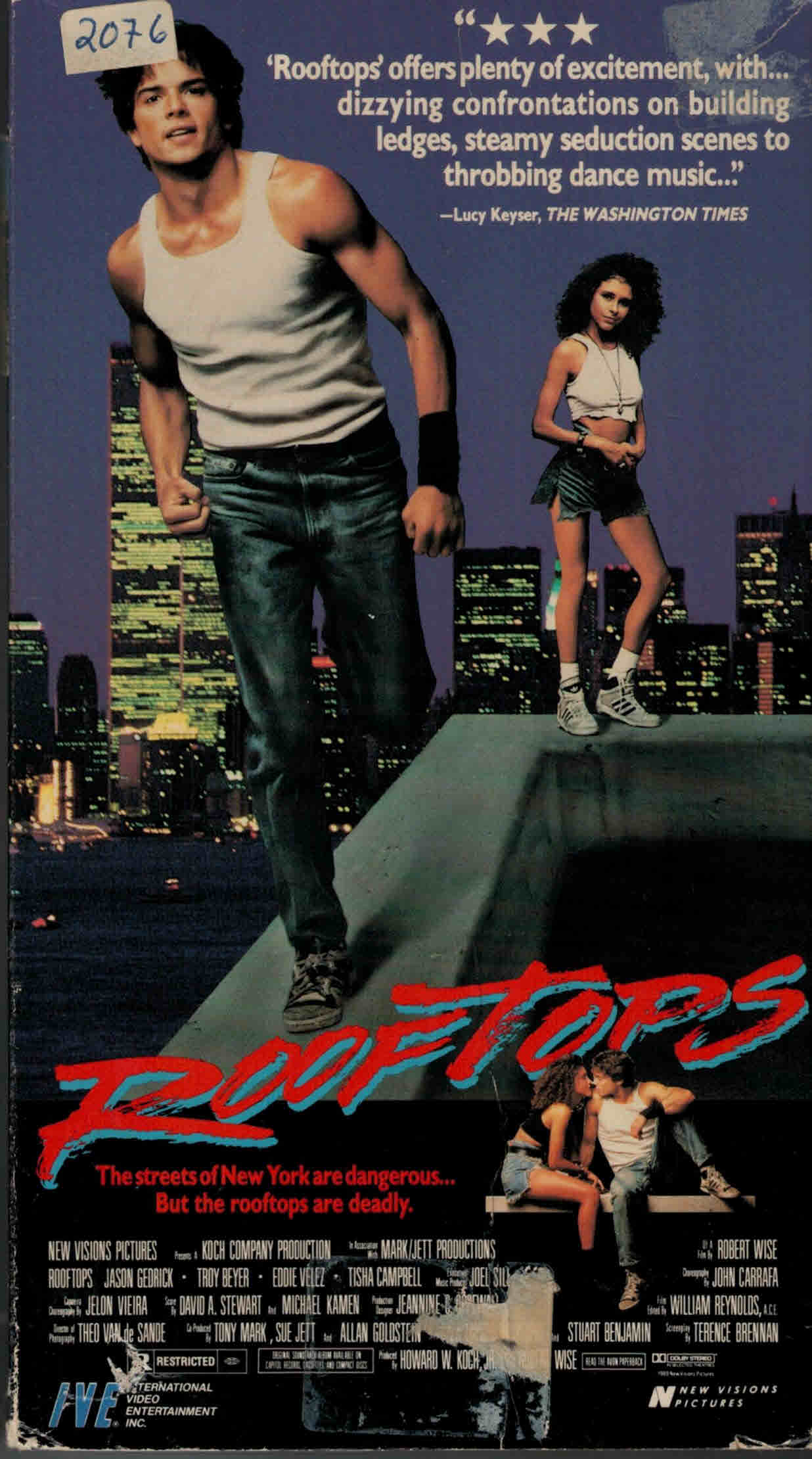 『Rooftop』『VOS』インディーズ VHS Rooftops (1989) - Jason Gedrick VHS – Elvis DVD Collector