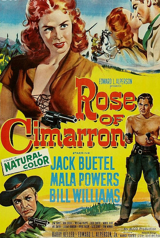 Rose Of Cimarron (1952) - Mala Powers  DVD