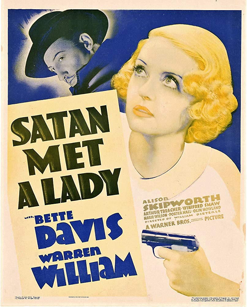 Satan Met A Lady (1936) - Bette Davis  DVD  Colorized Version