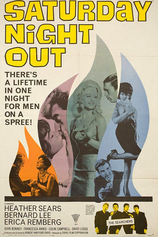 Saturday Night Out (1964) - Heather Sears  Colorized Version DVD
