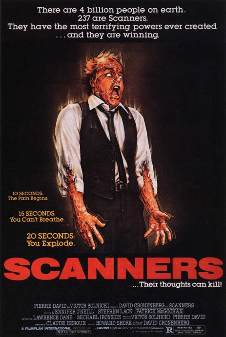 Scanners (1980) - Michael Ironside  DVD