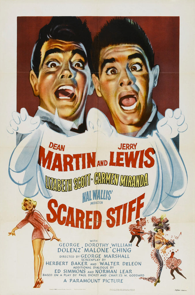 Scared Stiff (1953)  DVD