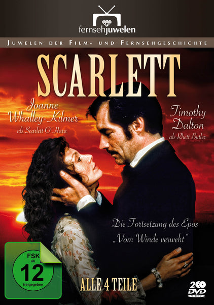 Scarlett : The Complete Series (1994) - Timothy Dalton (2 DVD Set)